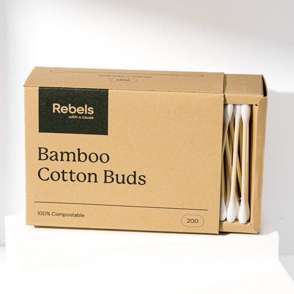 Bamboo Cotton Buds x200