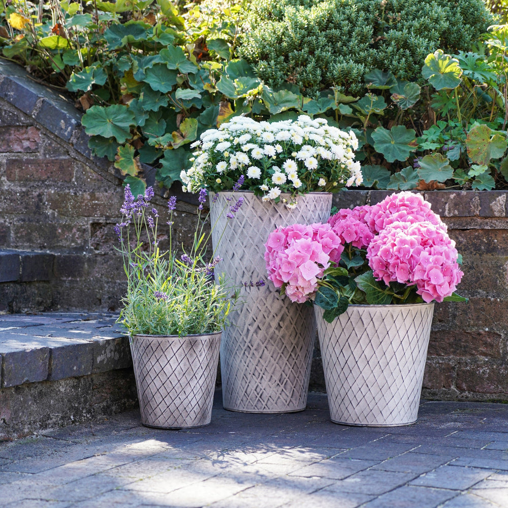 Outdoor Chatsworth Zinc Vase Planter