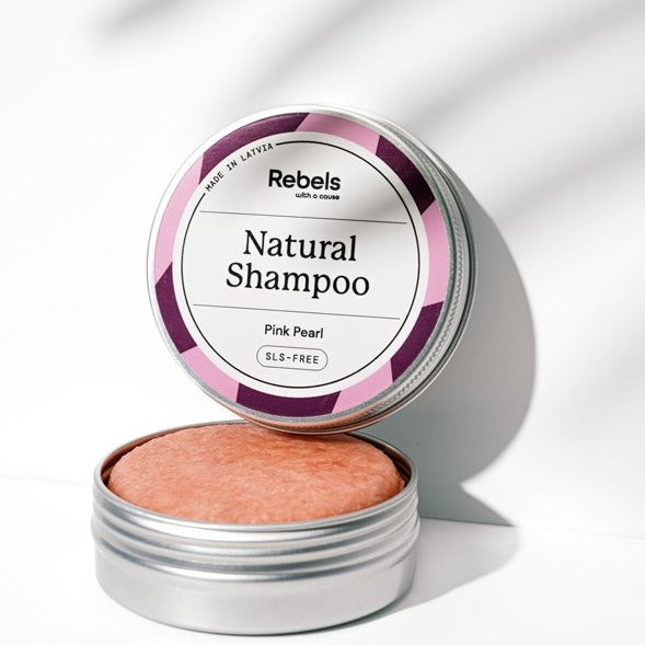 Natural Shampoo Bar – Pink Pearl