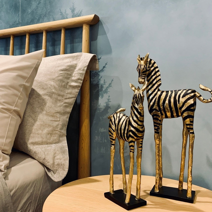 Zebra Sculpture Set