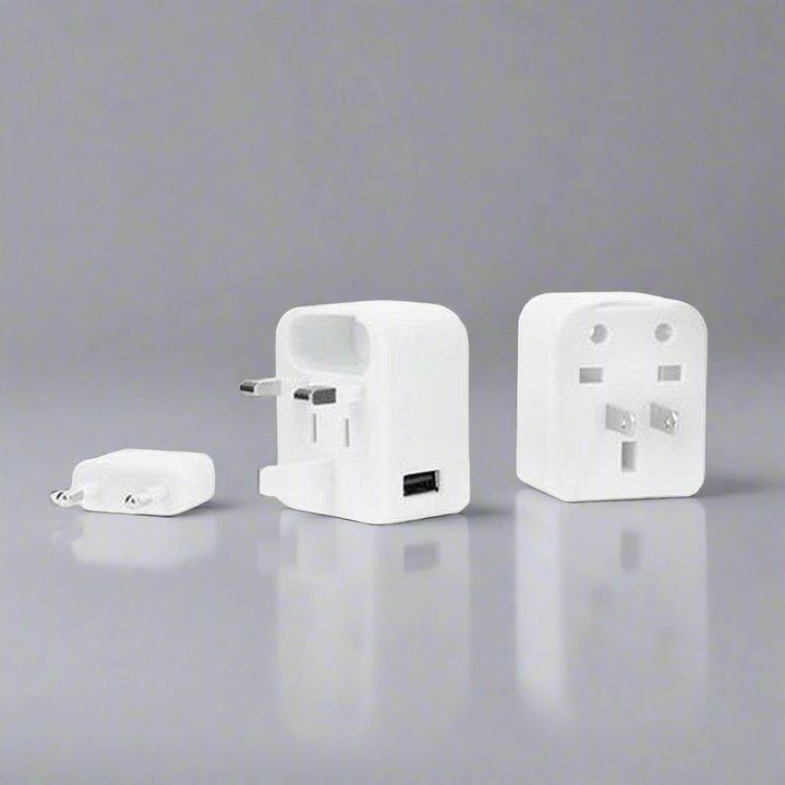 Universal World Travel Adapter With USB