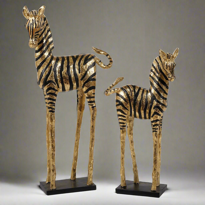 Zebra Sculpture Set