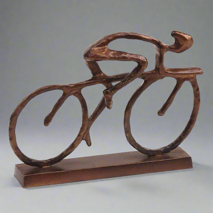 Abstract Cyclist Peloton Ornament