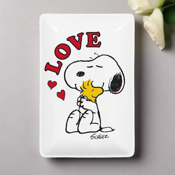 Snoopy Trinket Tray - Love