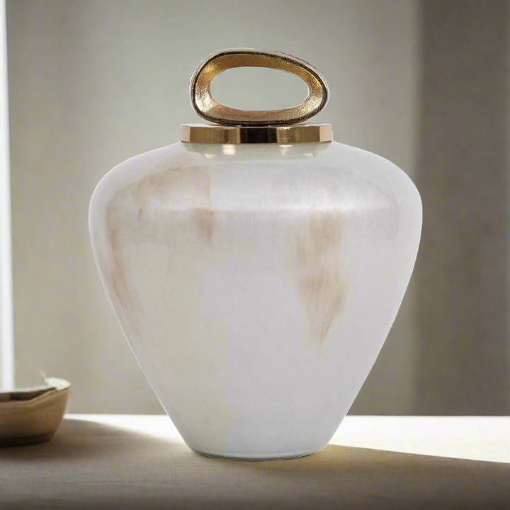 Pearl Decorative Jar