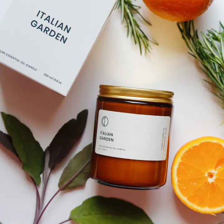 Octō Italian Garden Candle Orange + Rosemary + Sage | 250ml