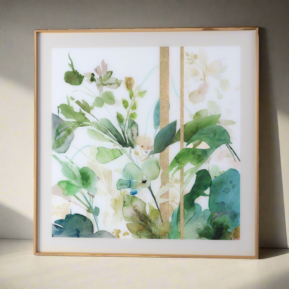 Floral Framed Art Print