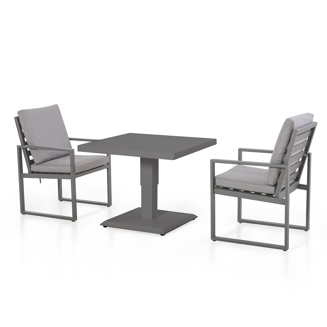 Amalfi 3 Piece Bistro Set with Rising Table-Maze-Beaumonde