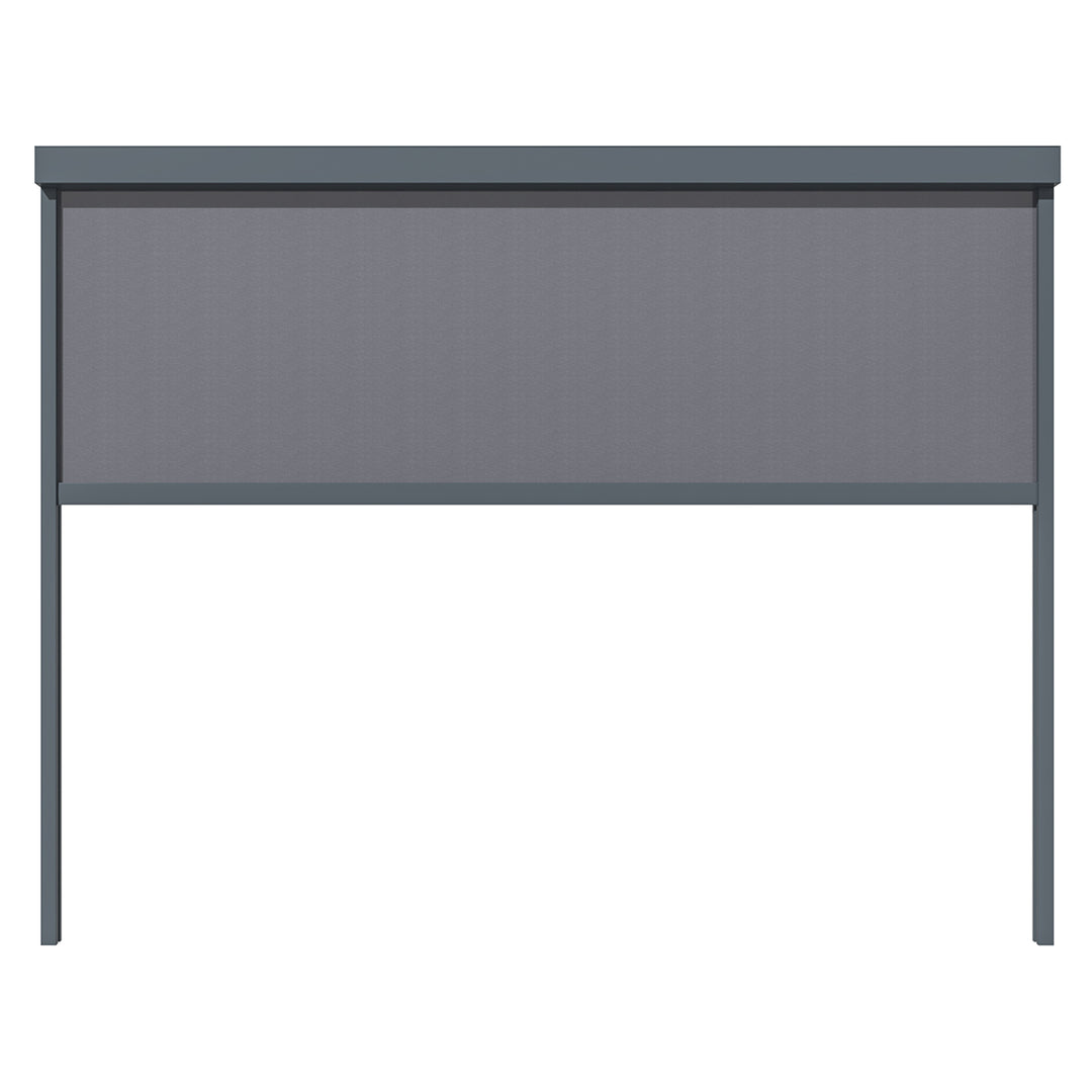 Maze Living Eden Pergola Drop Screen Grey-Beaumonde