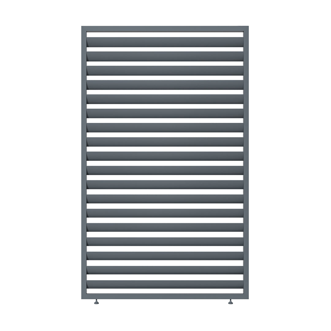 Maze Living Eden Pergola Single Louvre Panel Grey-Beaumonde