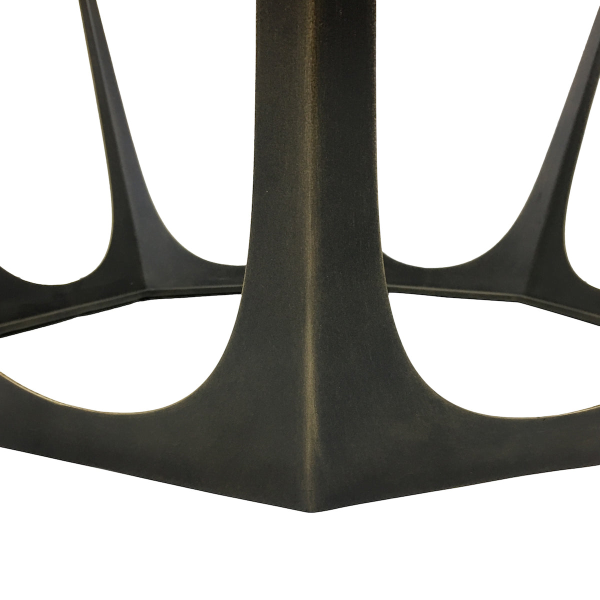 Beaumonde Home Bronze Gilded Octagonal Glass Coffee Table