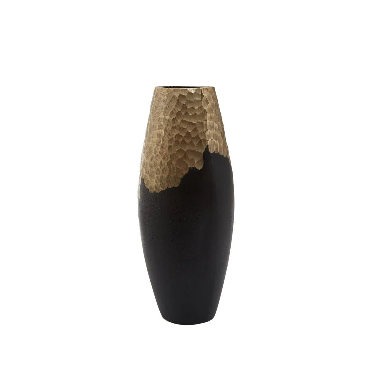 Beaumonde Home Daito Small Black and Gold Vase-Beaumonde