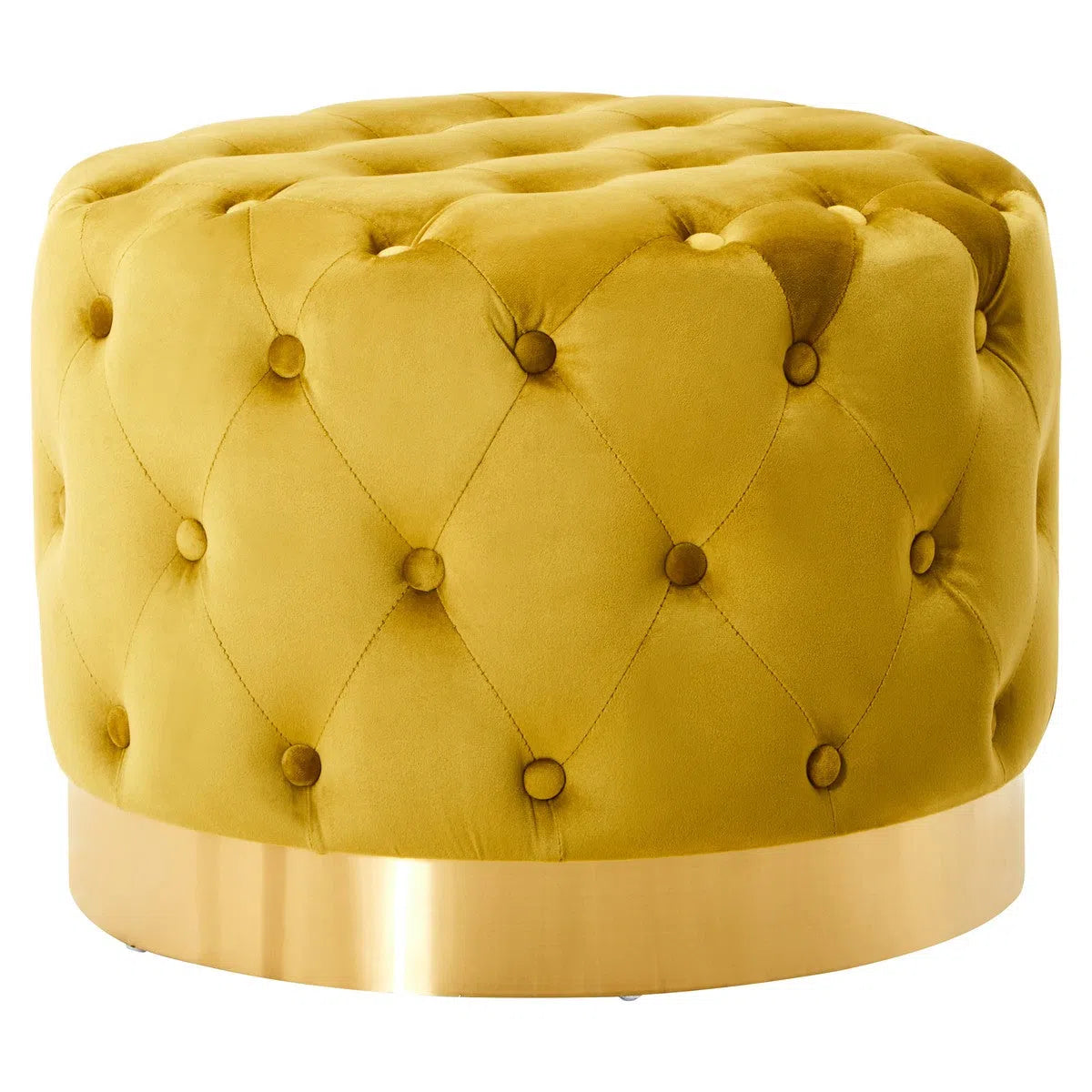 Beaumonde Home Lorenzo Pistachio Velvet Stool-Beaumonde