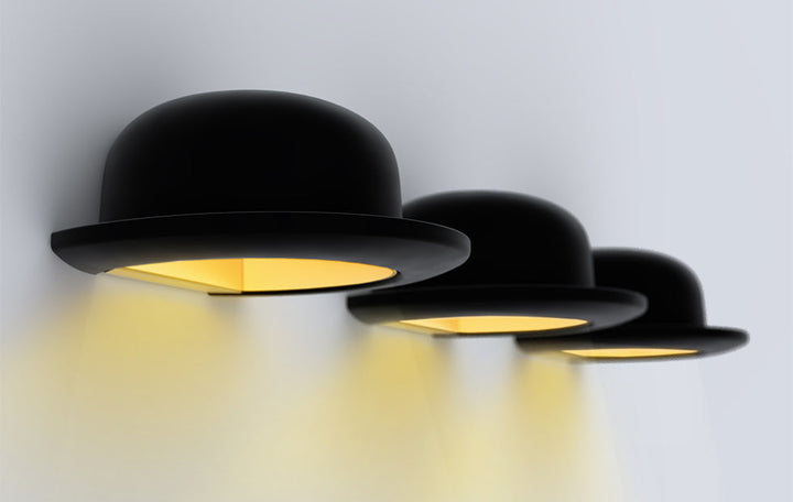 Innermost Jeeves Wall Light Black/Anodized Gold