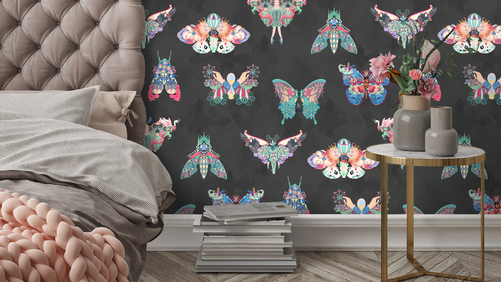 Butterfly Effect Noir Wallpaper