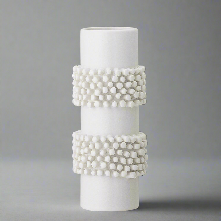 Barrit Stoneware White Vase