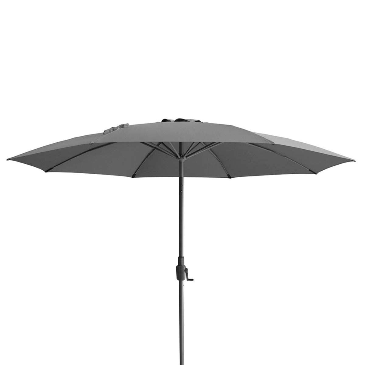 Maze Charcoal Grey Capri 3.5M Round Parasol