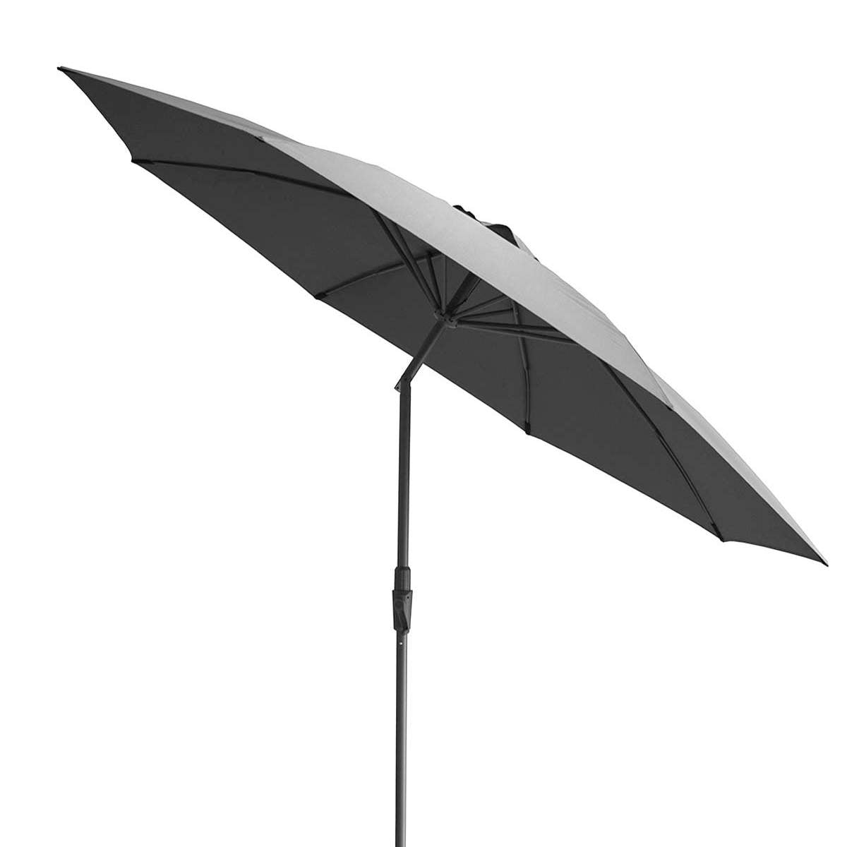 Maze Charcoal Grey Capri 3.5M Round Parasol