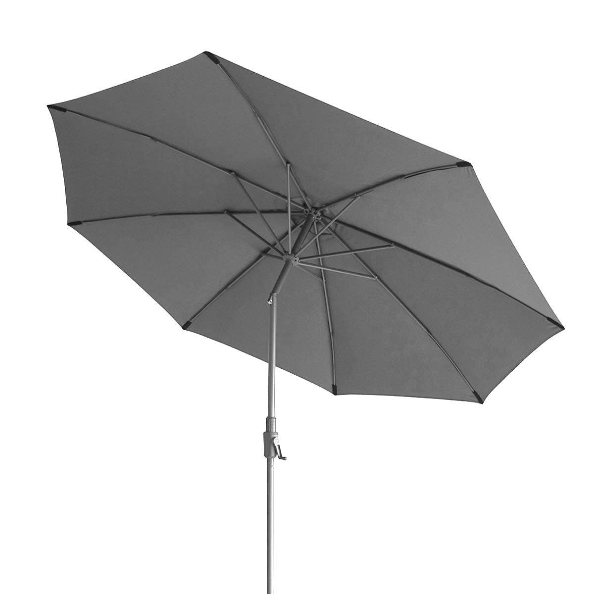 Maze Charcoal Grey Capri 3.5M Round Parasol