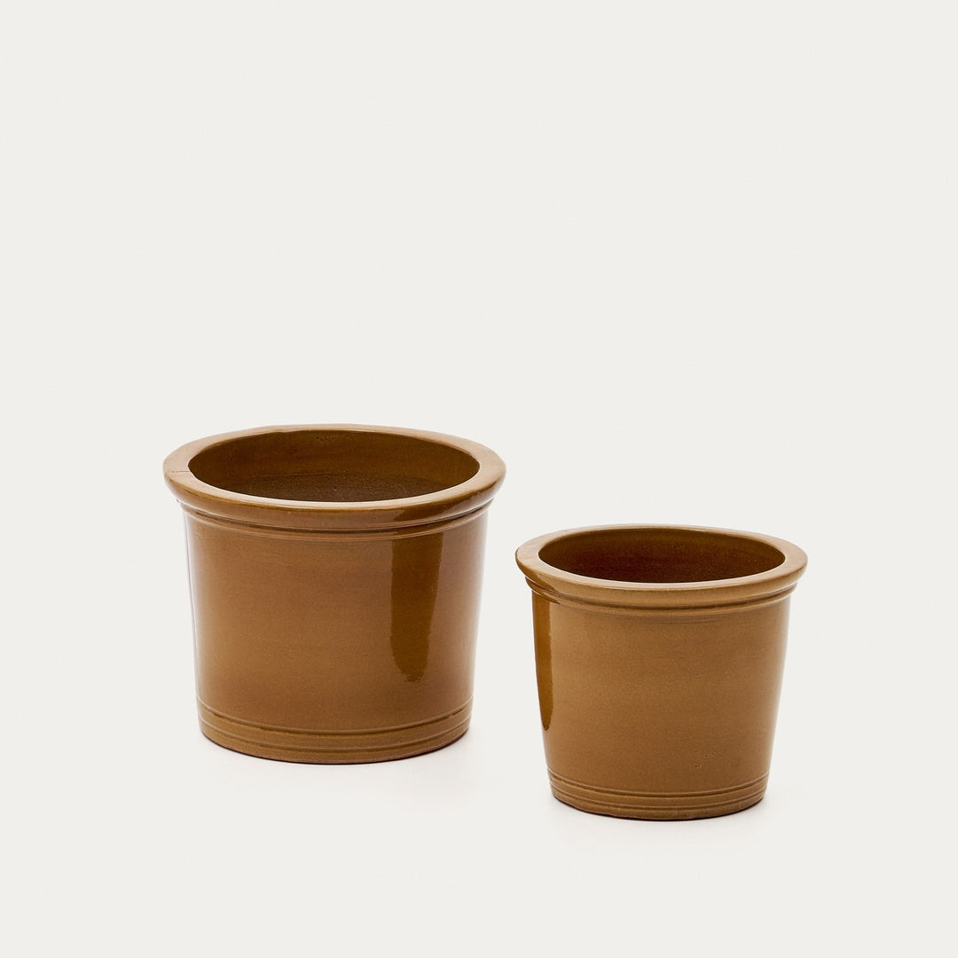 Presili Set of 2 Terracotta Plant Pots