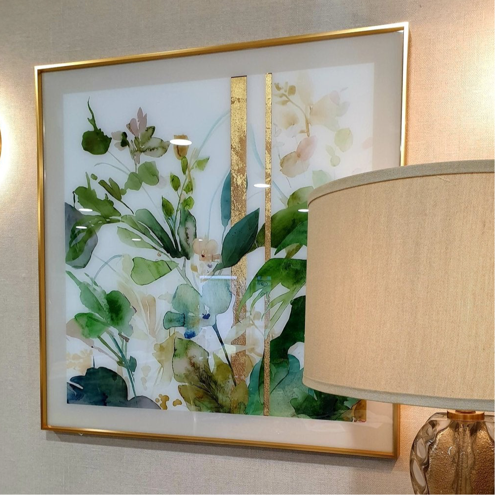 Floral Framed Art Print