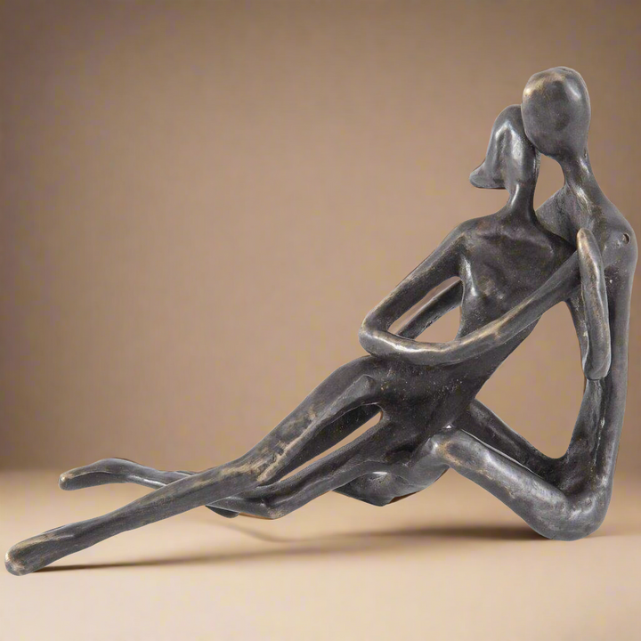 Bronze Couple Sculpture