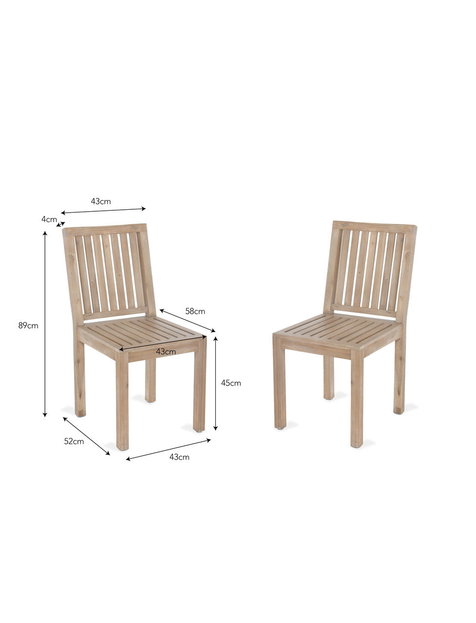 Porthallow Dining Chairs Set of 2