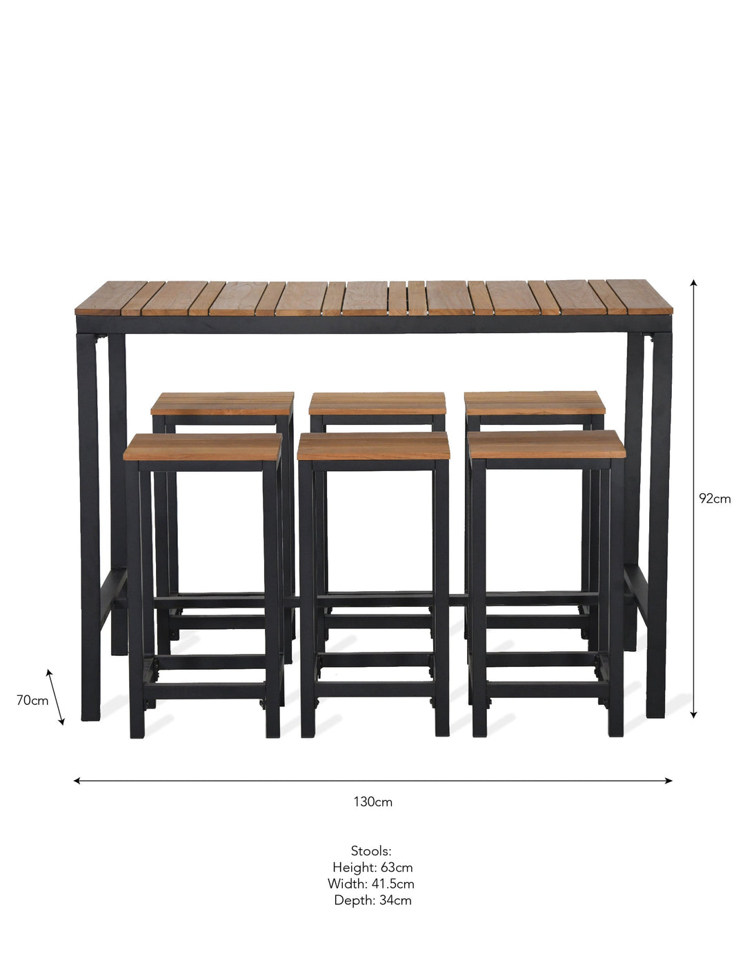 Camley Garden Furniture Bar Set