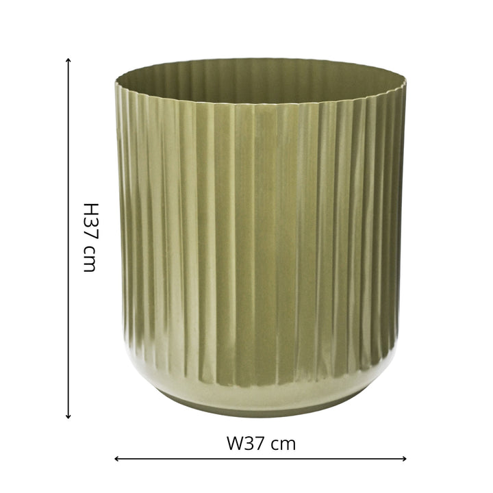 Hudson Corrugated Planters Set of Two
