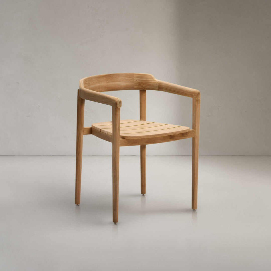 Icaro Solid Teak Chair