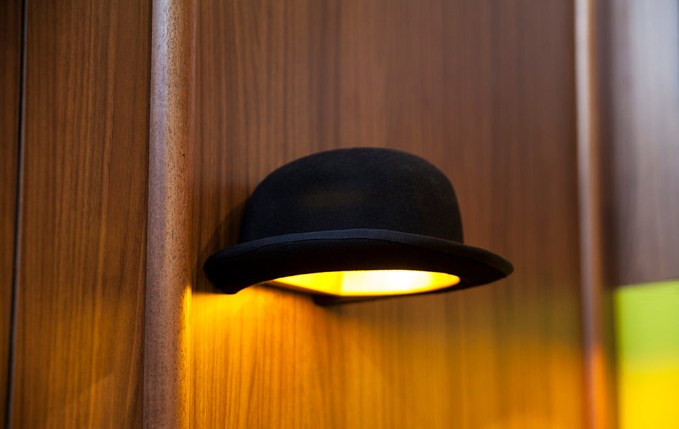 Innermost Jeeves Wall Light Black/Anodized Gold