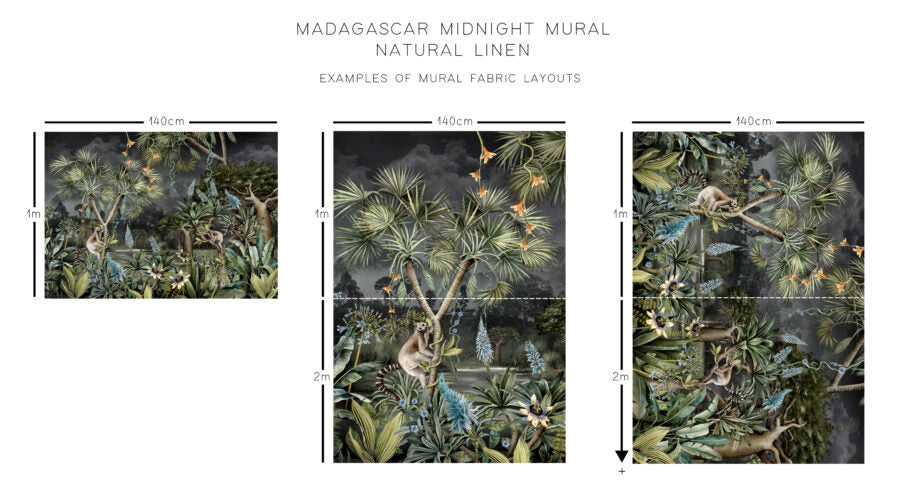 Madagascar Natural Linen Fabric