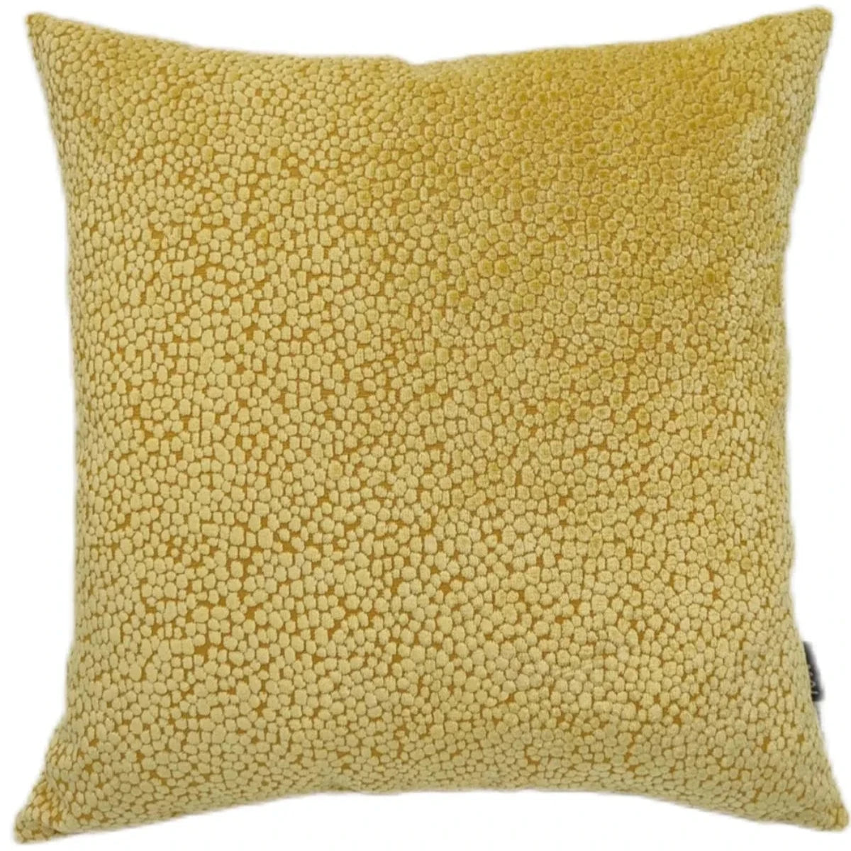Malini Bingham Cut Velvet Cushion in Gold
