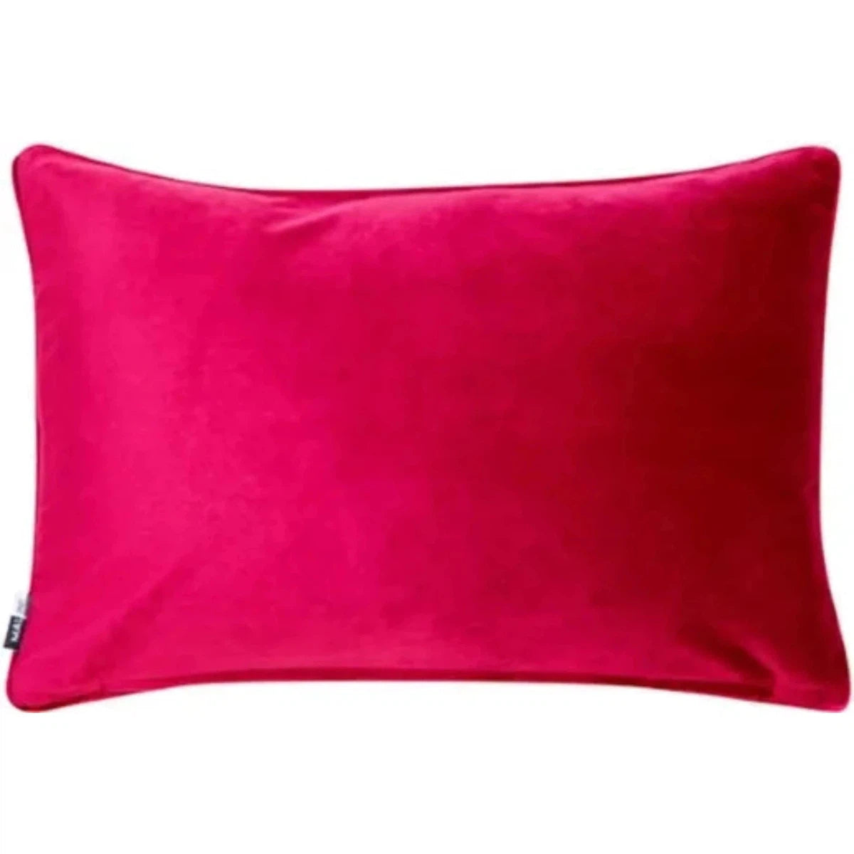 Malini Luxe Velvet Cushion In Fuchsia-Beaumonde