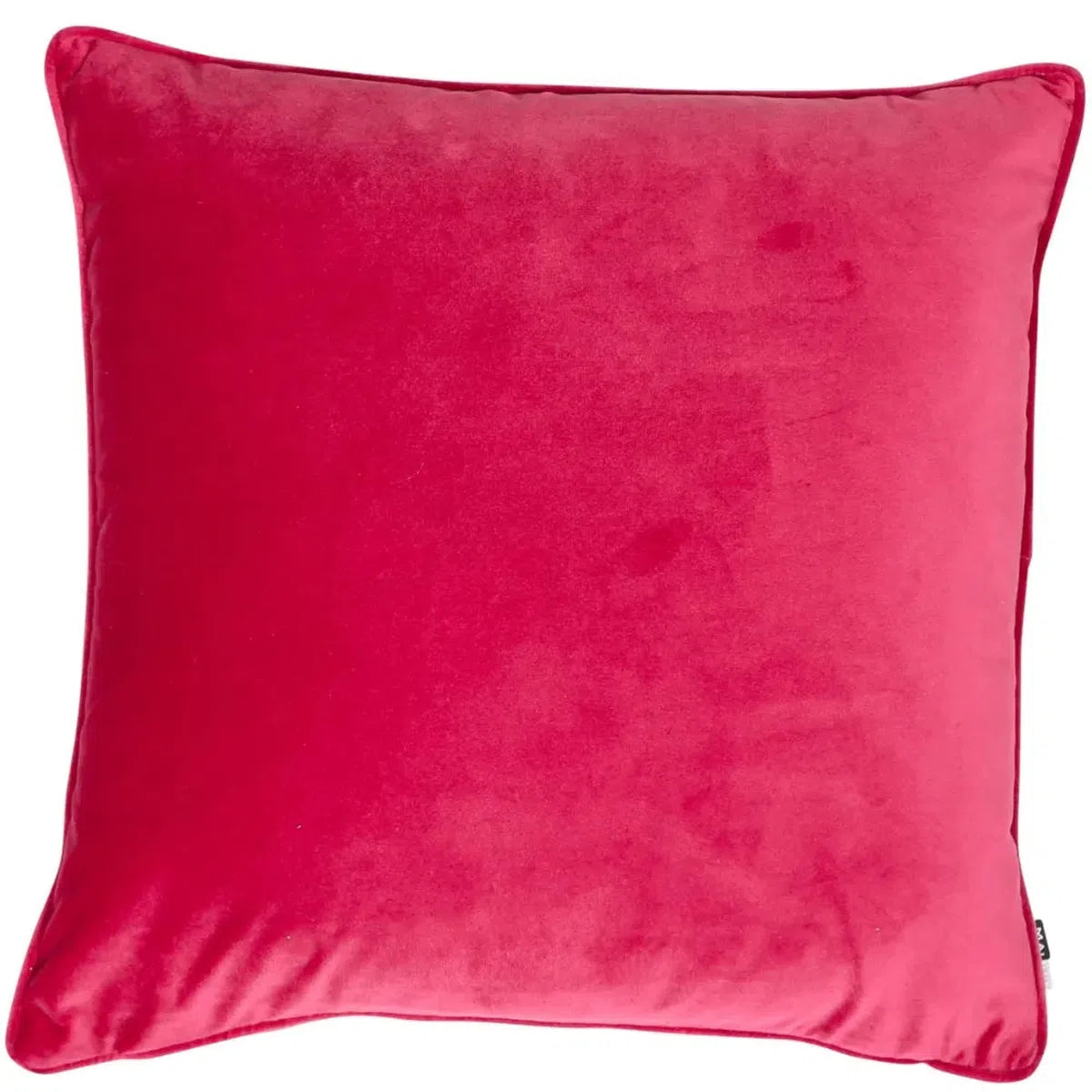 Malini Luxe Velvet Cushion In Fuchsia-Beaumonde