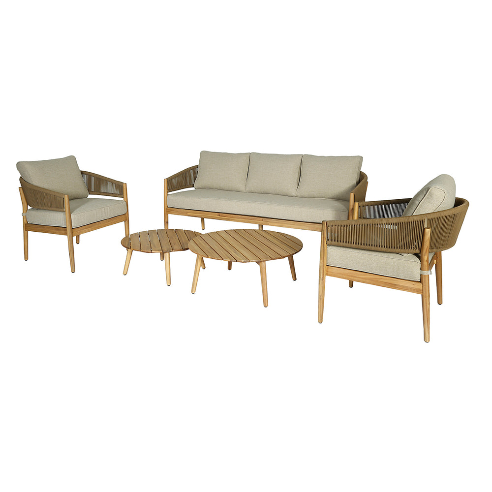 Porto 3 Seat Lounge Set - Sandstone-Maze-Beaumonde