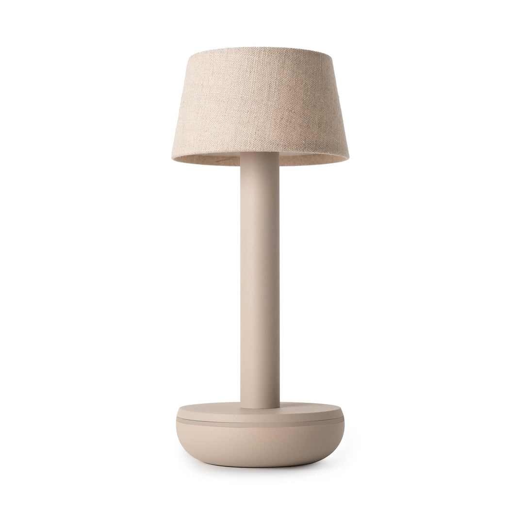 Humble Two Rechargeable Table Light Linen-Beige/Beige