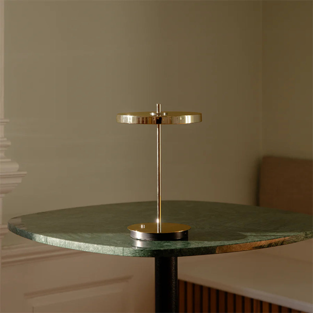 Umage Asteria Move Portable Table Lamp In Polished Brass 2