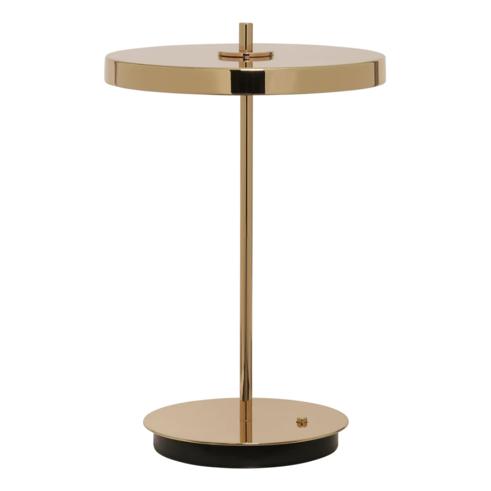 Umage Asteria Move Portable Table Lamp In Polished Brass 3