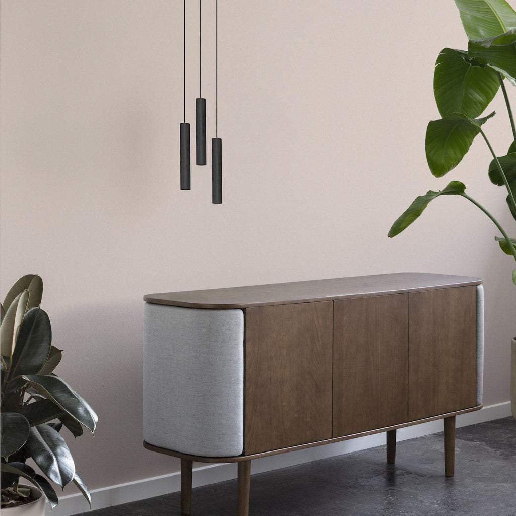 Umage Chimes Cluster 3 LED Pendant Lamp - Oak Black-Beaumonde