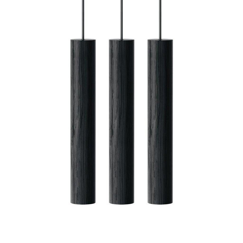 Umage Chimes Cluster 3 LED Pendant Lamp - Oak Black-Beaumonde