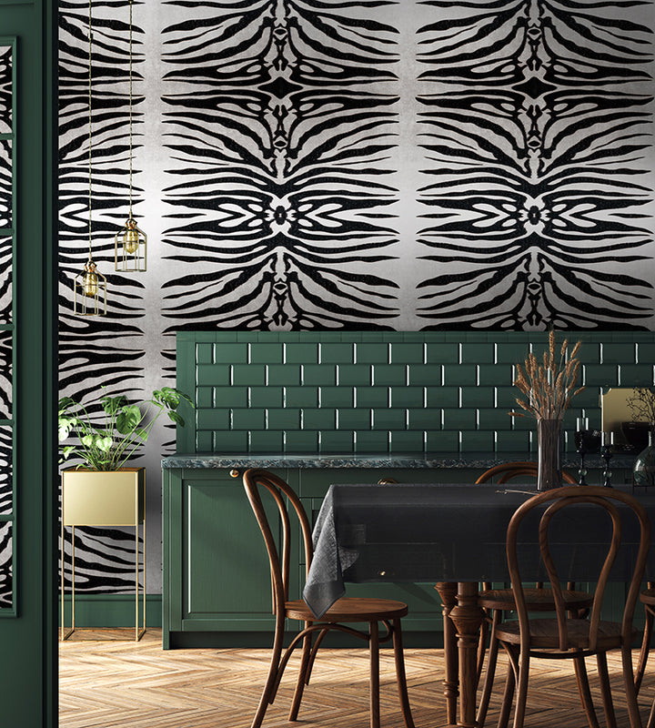 Bold Zebra Wallpaper