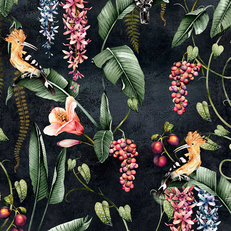 Hoopoe Garden Wallpaper