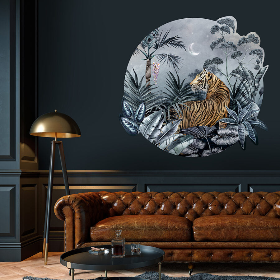 Avalana Caspian Tiger Wall Decal-Beaumonde