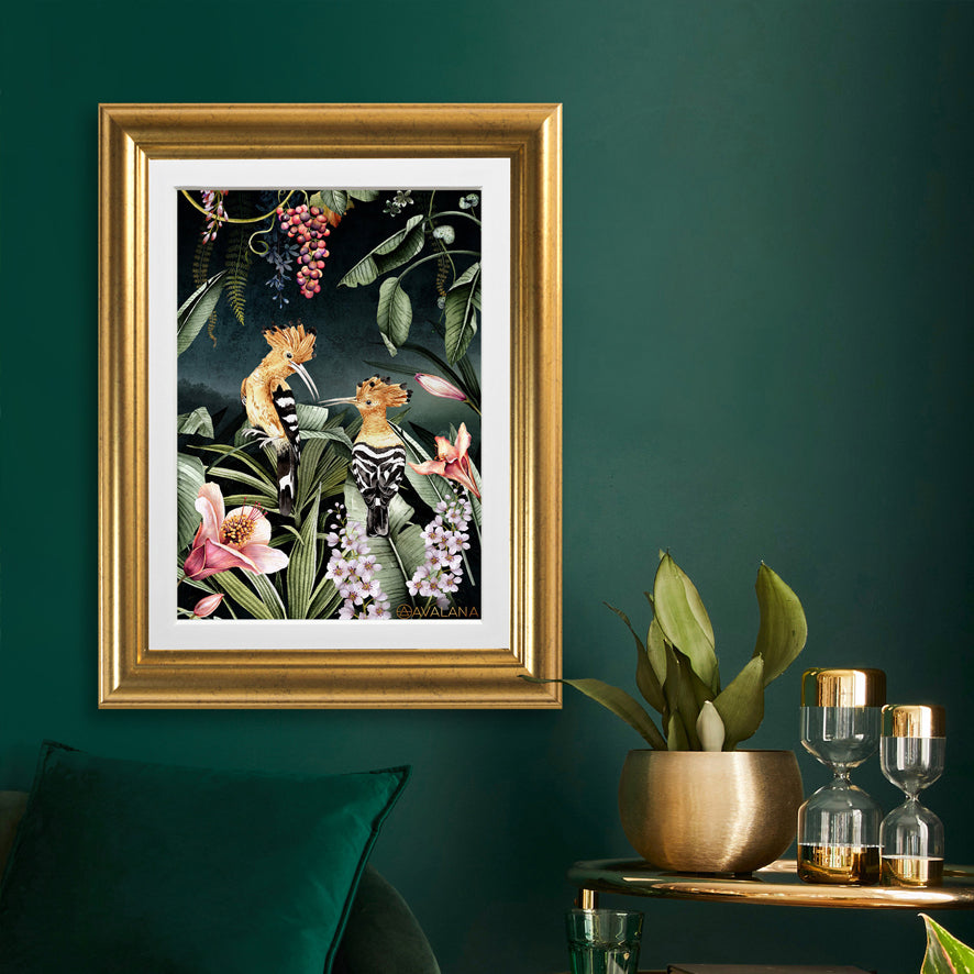 Avalana Hoopoe Art Print-Beaumonde