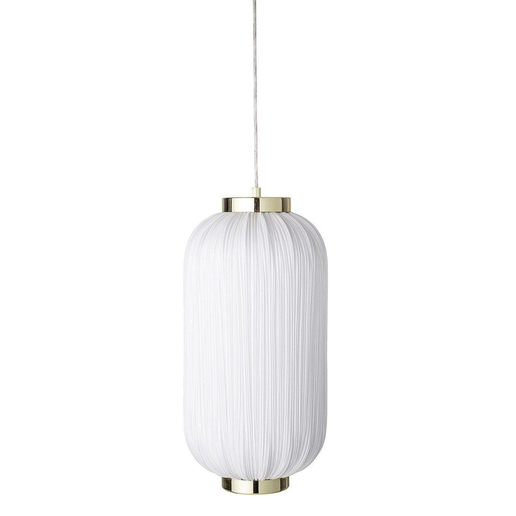 Bloomingville Georgia White Pendant Lamp-Beaumonde