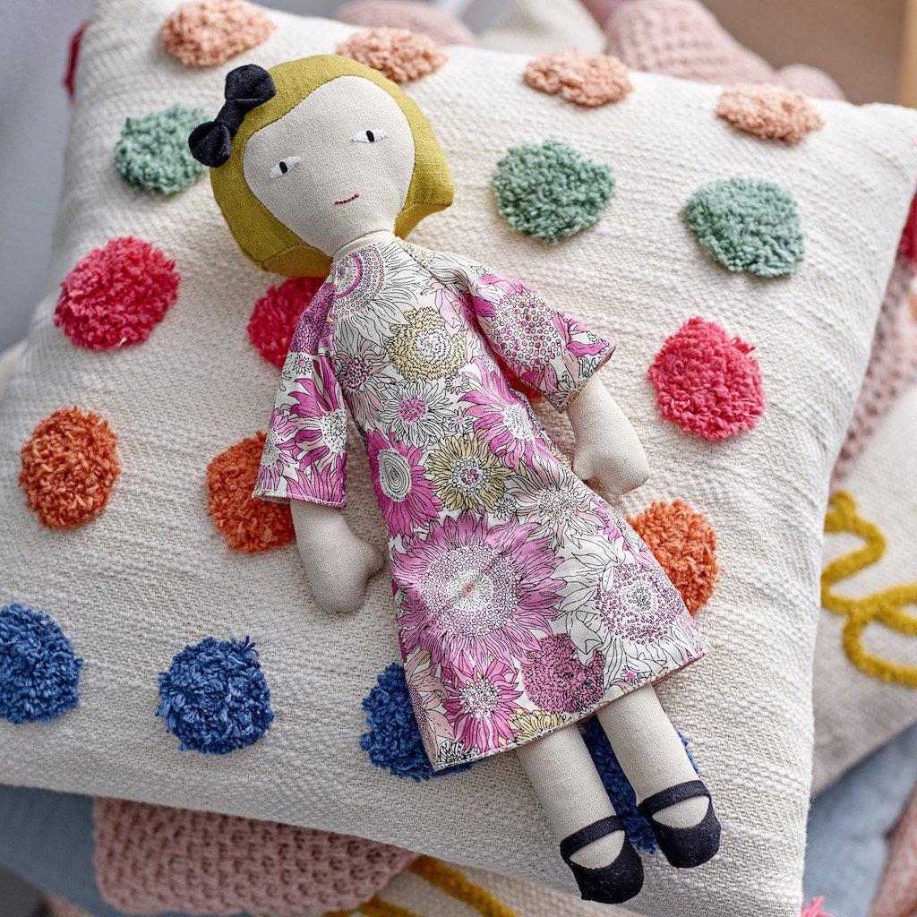 Bloomingville Molly and Vida Plush Toy Rag Doll Set-Beaumonde