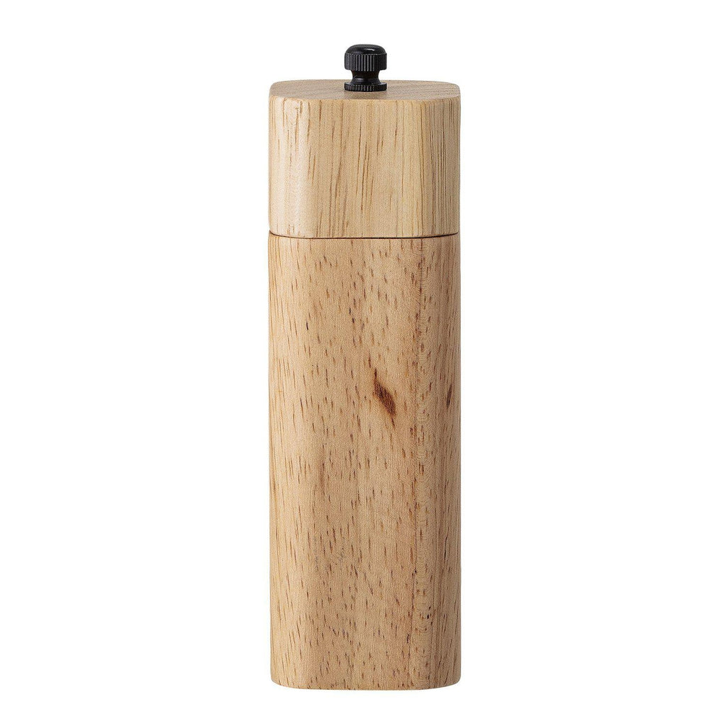 Bloomingville Rubberwood Pepper Mill Grinder-Beaumonde