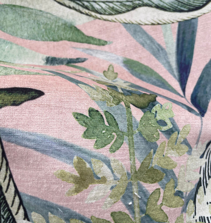 Tropics Recycled Velvet Fabric