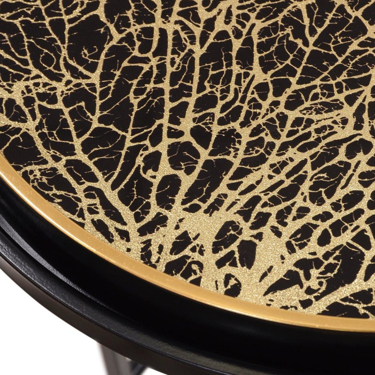 Beaumonde Home Coral Reef Design Set of Two Side Tables-Beaumonde